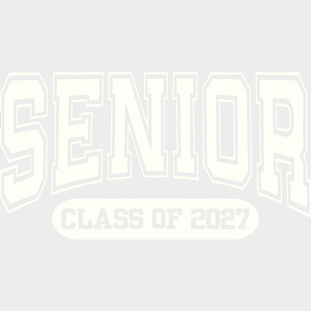 Senior Class Of 2027 - Senior DTF Transfers - Adult Unisex - S & M (10’’) / Light Color Design (See Imaging)