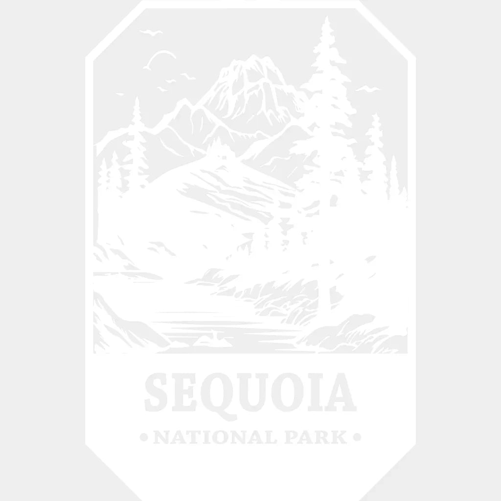 Sequoia National Park Design - Parks Dtf Transfers Unisex S & M (10’) / Light Color See Imaging