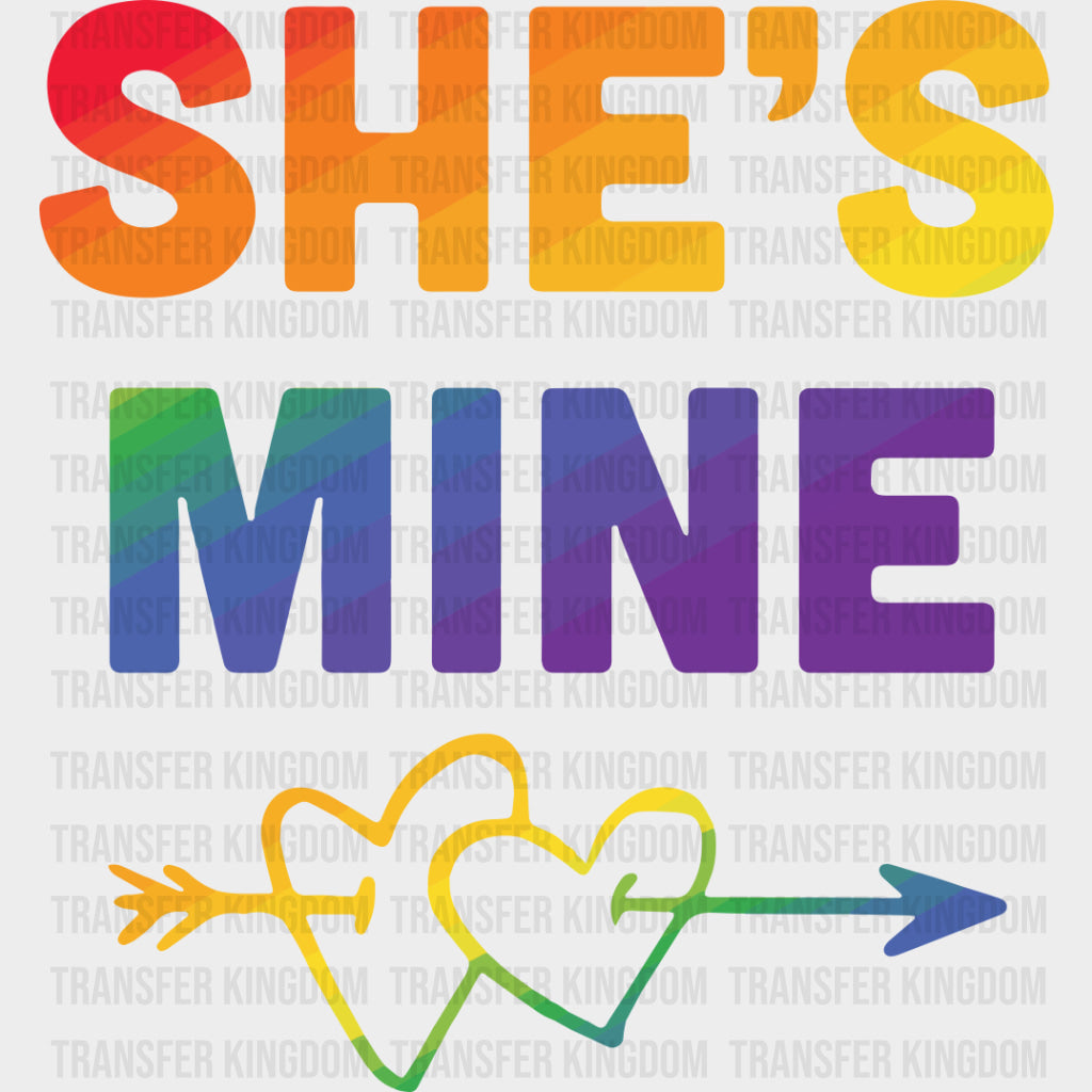 She’s Mine - Lesbian DTF Transfers