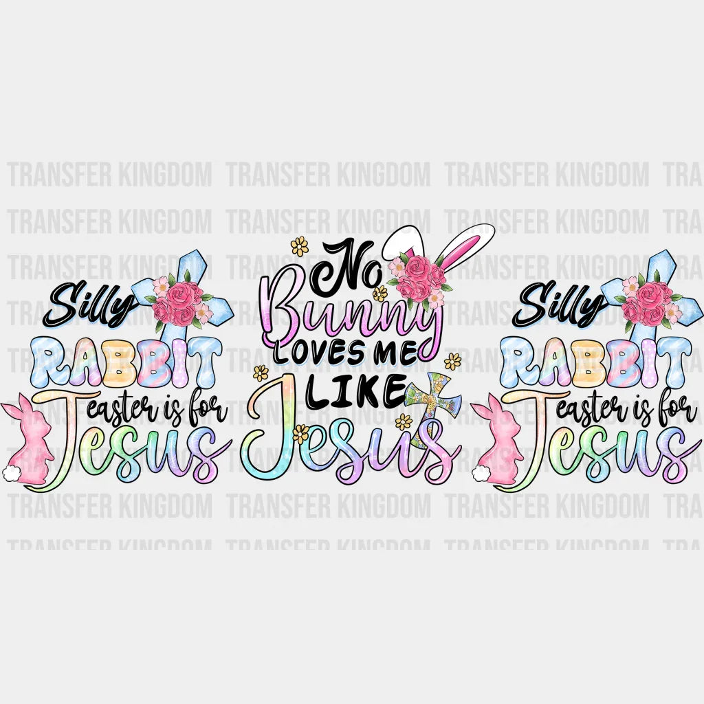 Silly Rabbit Easter UV DTF Transfer Cup Wrap UV DTF Sticker - Transfer Kingdom