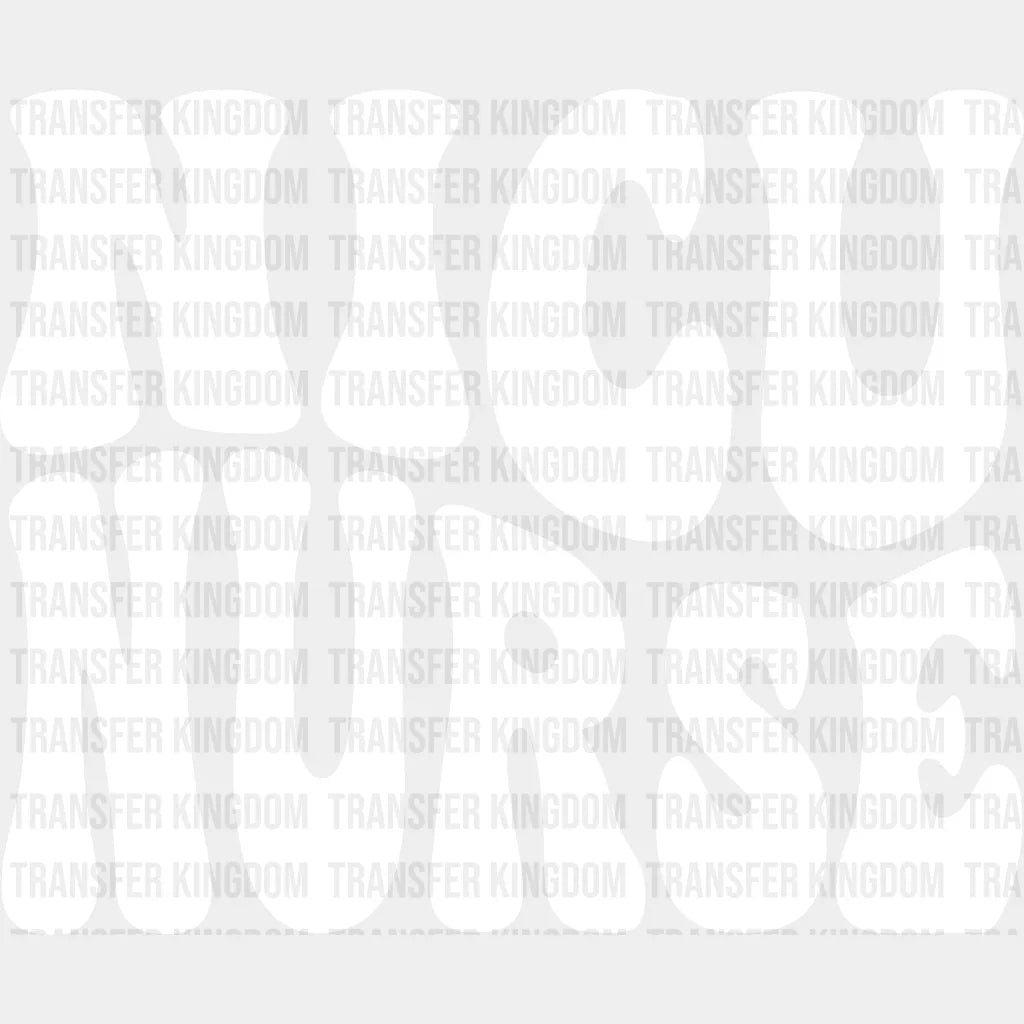 Simple Nicu Nurse - Dtf Transfers Unisex S & M (10’’) / Light Color Design See Imaging