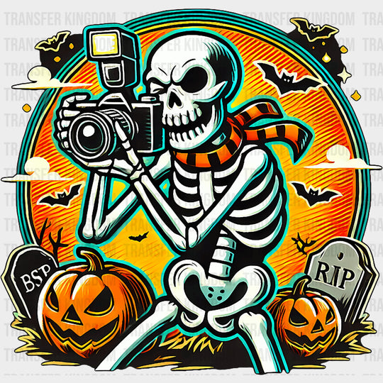 Skeleton Photographer - Photography DTF Transfers transfer-kingdom