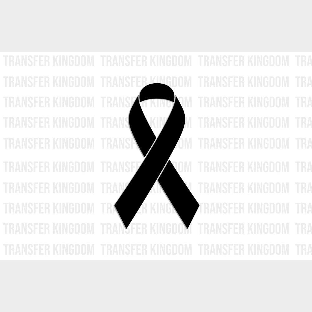 Skin Cancer Awareness Flag - Cancer Awareness DTF Transfers