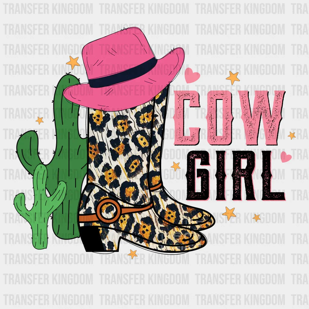 SOLID COW GIRL BOOTS - DTF heat transfer - transfer-kingdom