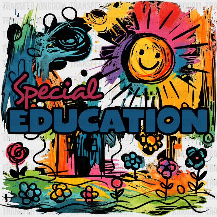 Special Education Drawing - Special ED DTF Transfers