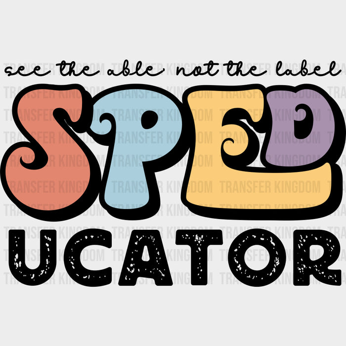 Speducator - Special ED DTF Transfers