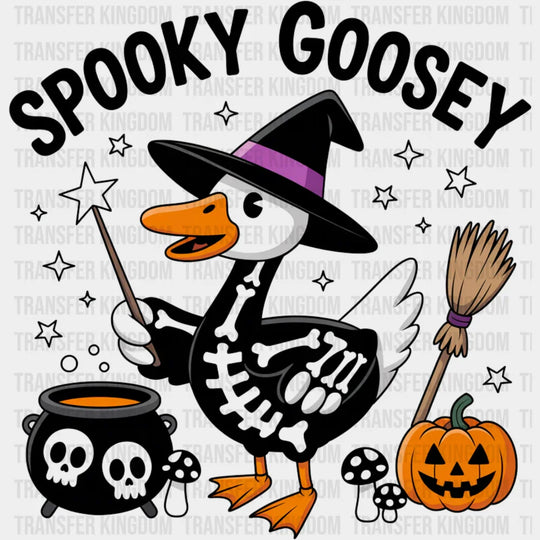 Spooky Goosey Witch Halloween DTF Transfer