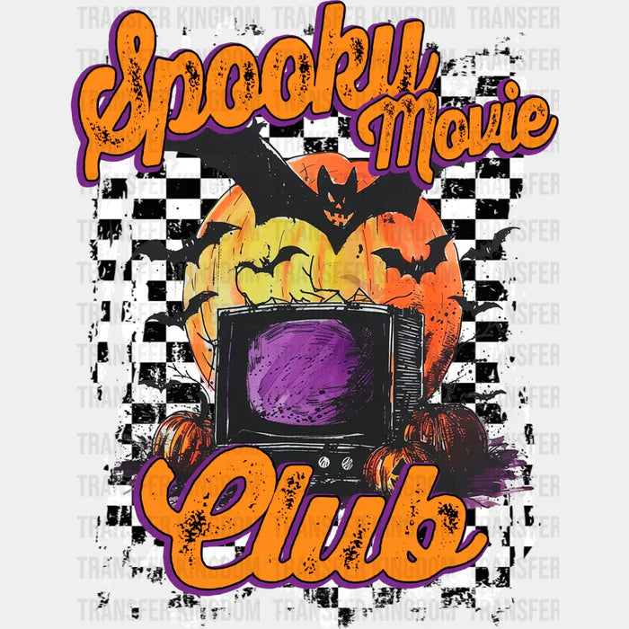Spooky Movie Club  - Halloween DTF Heat Transfer