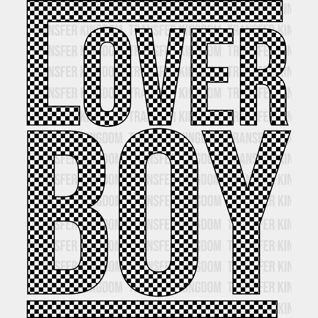 SQUARE LOVER BOY - DTF heat transfer - transfer-kingdom