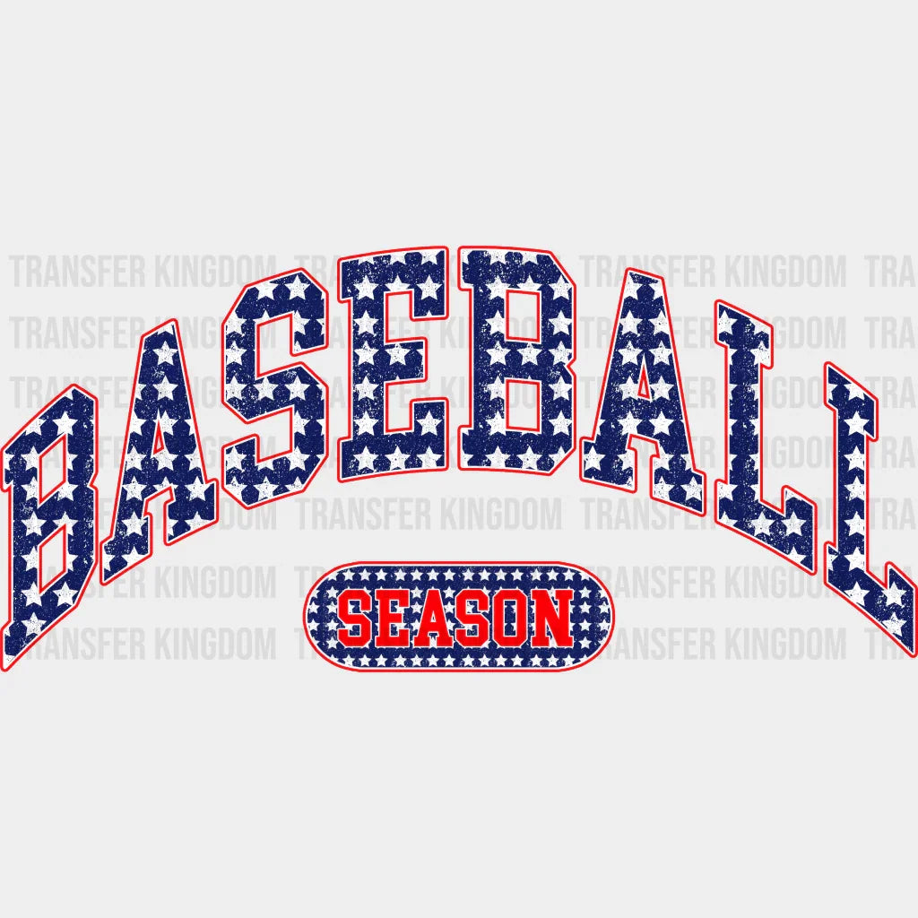 Stars Baseball Season Design - Dtf Heat Transfer