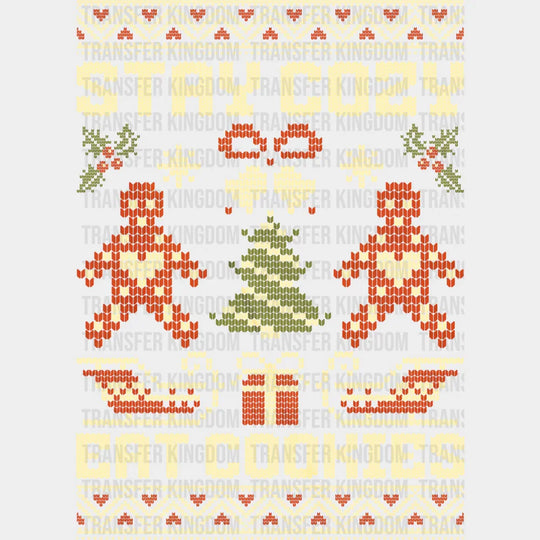 Stay Cozy Eat Cookies - Christmas DTF Transfer