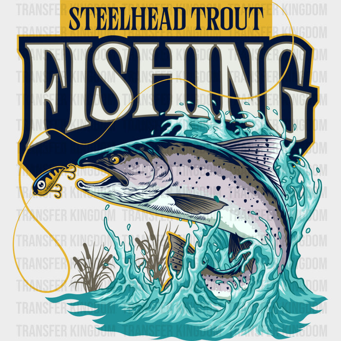 Steelhead Trout Fishing - Fishing DTF Transfers