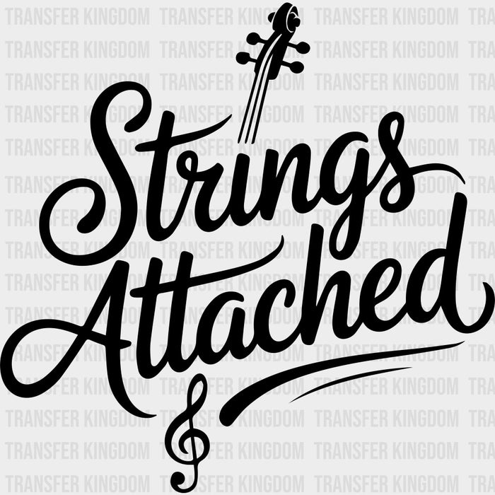 Strings Attached - Music DTF Transfers