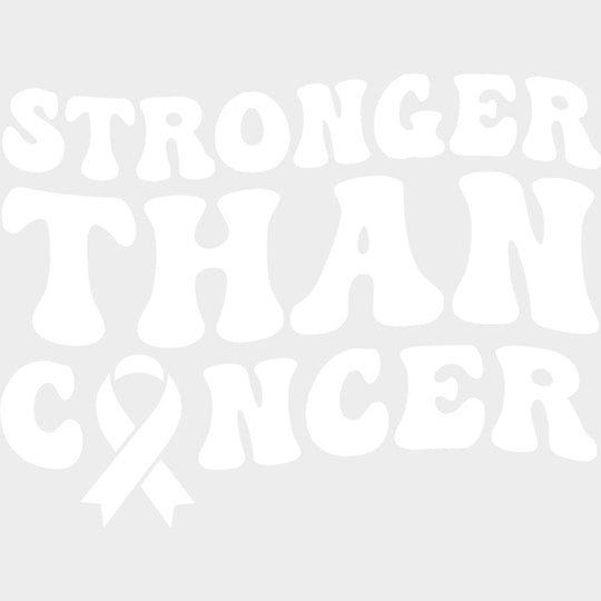 Stronger Than Cancer - Melanoma DTF Transfers - Adult Unisex - S & M (10’’) / Light Color Design (See Imaging)