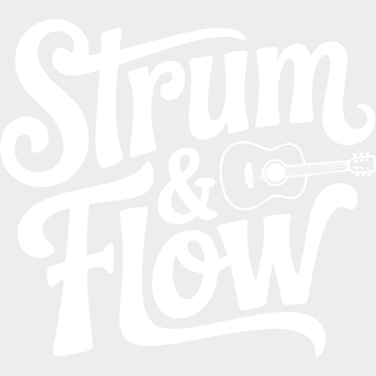 Strum & Flow - Music DTF Transfers transfer-kingdom Light Color Design (See Imaging)