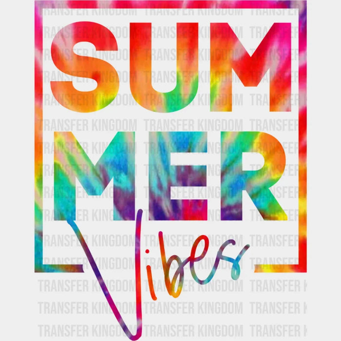 Summer Vibes - Trendy - Retro - Summer Vacation - Beach  - DTF heat transfer