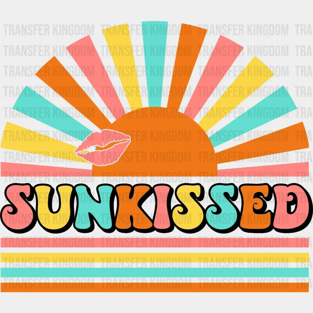 Sunkissed Rainbow Dtf Transfer
