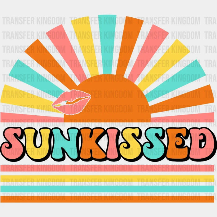 Sunkissed Rainbow DTF Transfer