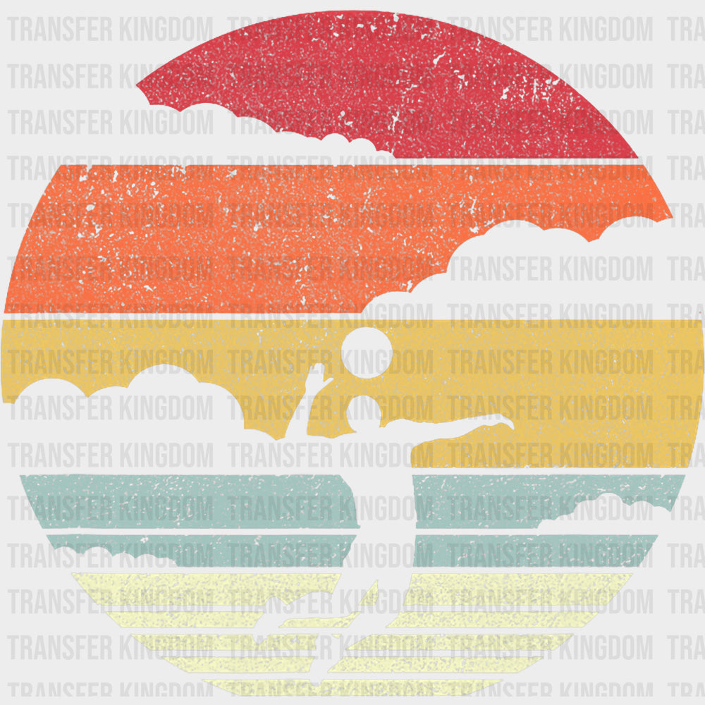 Sunset - Volleyball DTF Transfers