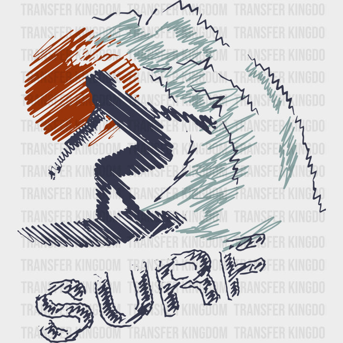 Surf - Surfing DTF Transfers