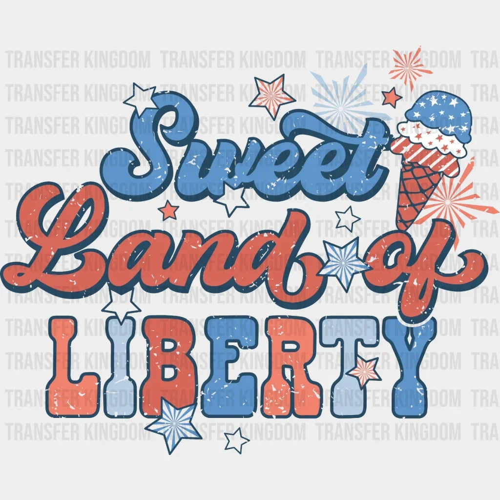 Sweet Land Of Liberty Dtf Transfer