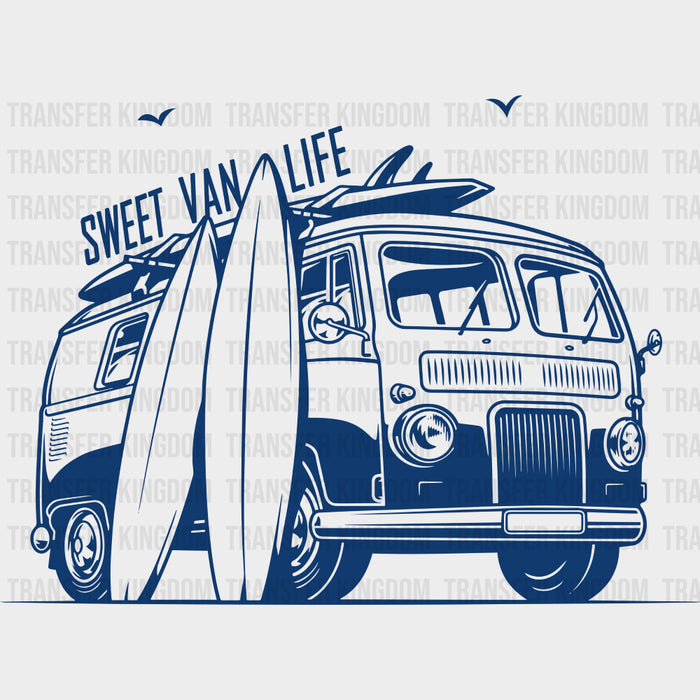 Sweet Van Life - Surfing DTF Transfers
