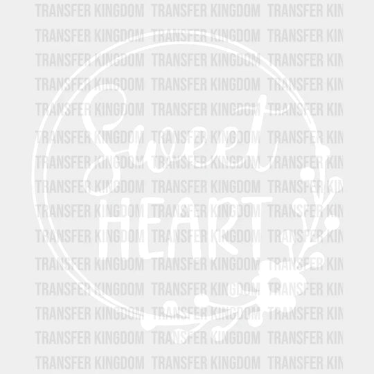 Sweetheart Valentines Day Design - Dtf Heat Transfer Unisex S & M ( 10 ) / Light Color See Imaging