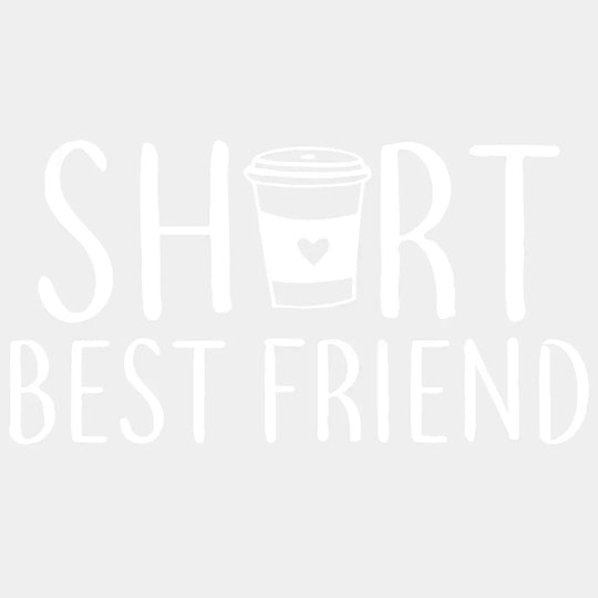 Tall / Short Best Friend Coffee Matching Design- Dtf Heat Transfer Unisex - S & M ( 10 ) Light Color