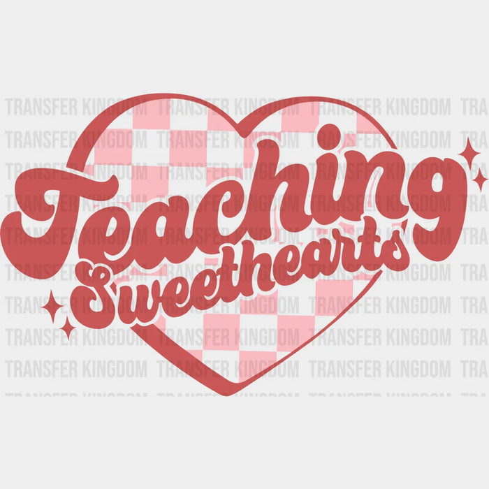 Teaching Sweethearts Valentine's Day Design - DTF heat transfer