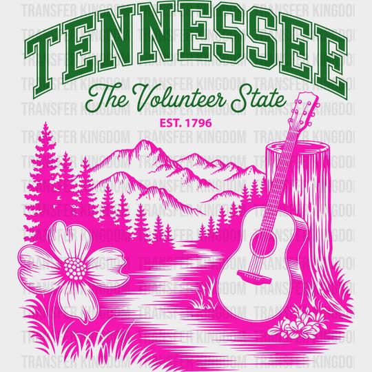 Tennessee The Volunteer State - States & Cities DTF Transfer