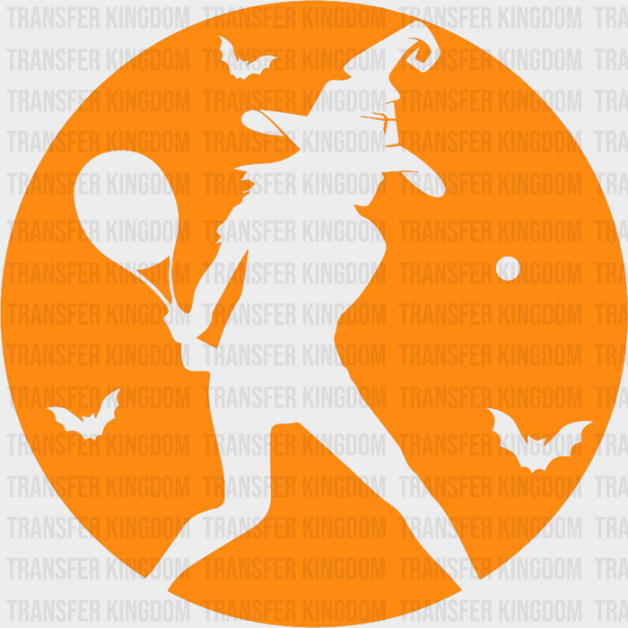 Tennis Player, Halloween Theme - Tennis DTF Transfers