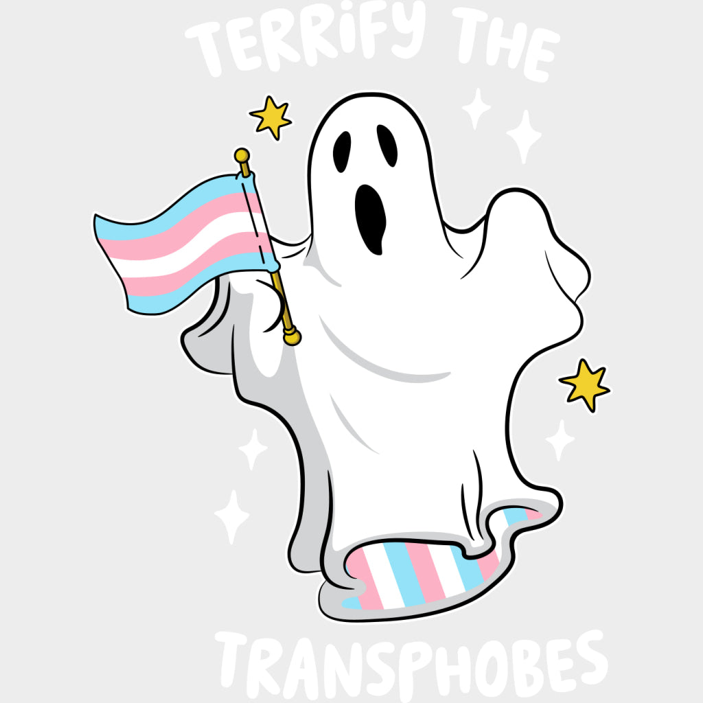 Terrify The Transphobes - Transgender DTF Transfers transfer-kingdom Light Color Design (See Imaging)