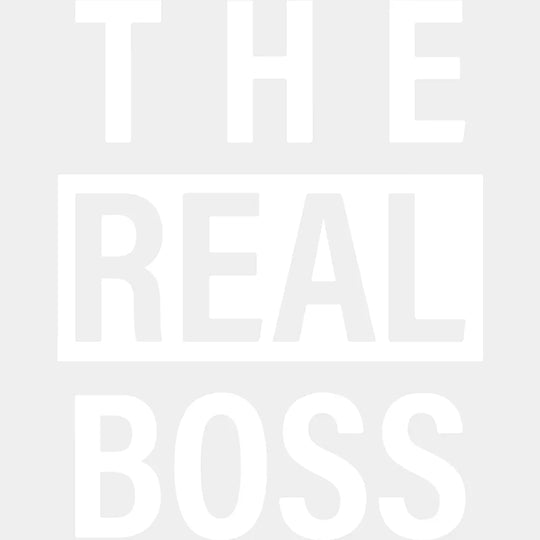 The Real Boss Design - DTF heat transfer - transfer-kingdom