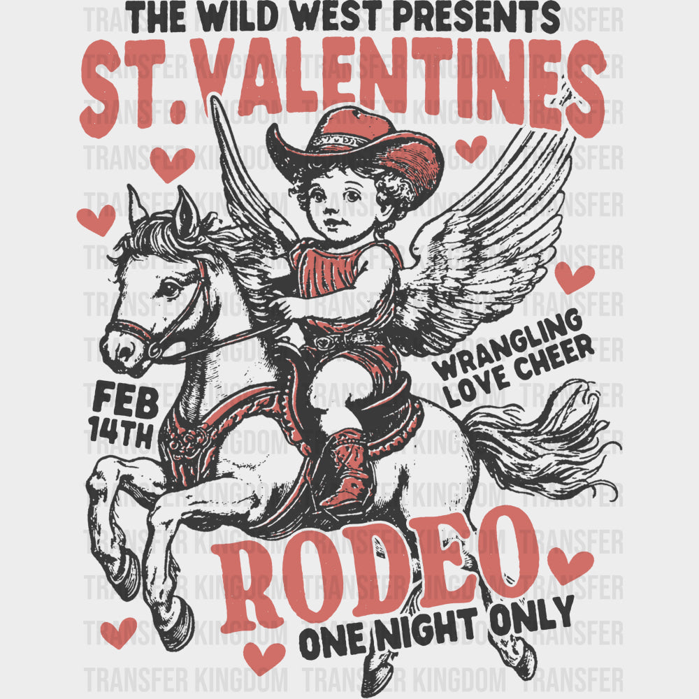 The Wild West Presents St. Valentines - Valentine's Day DTF Transfers transfer-kingdom
