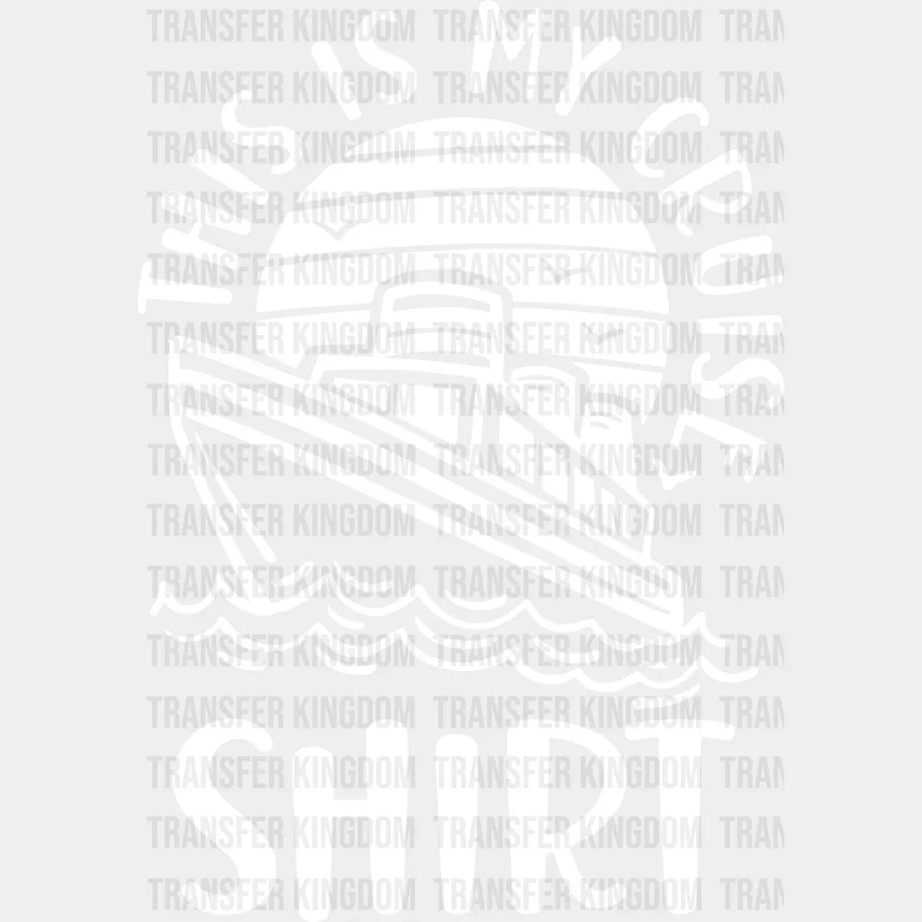This Is My Cruise Shirt - Family Dtf Heat Transfer Unisex S & M (10’’) / Light Color Design See