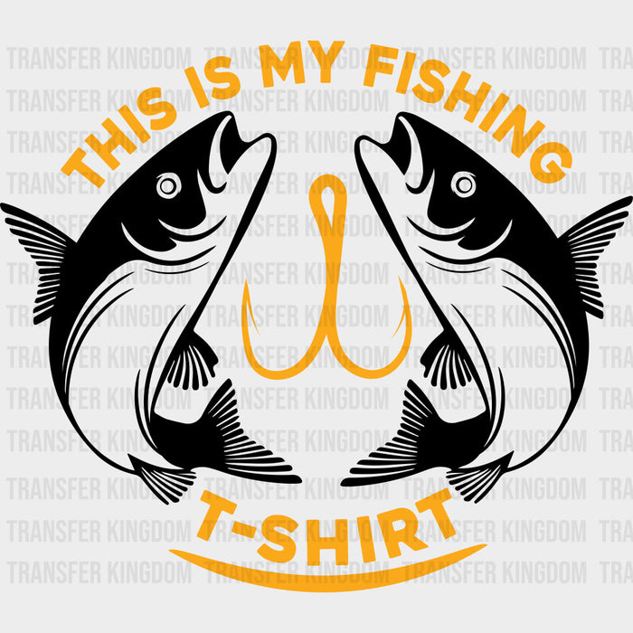 This Is My Fishing T-Shirt - Fishing DTF Transfers