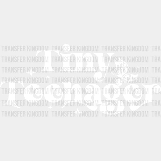 Tiny Teenager - Kids Dtf Heat Transfer Unisex S & M (10’’) / Light Color Design See Imaging