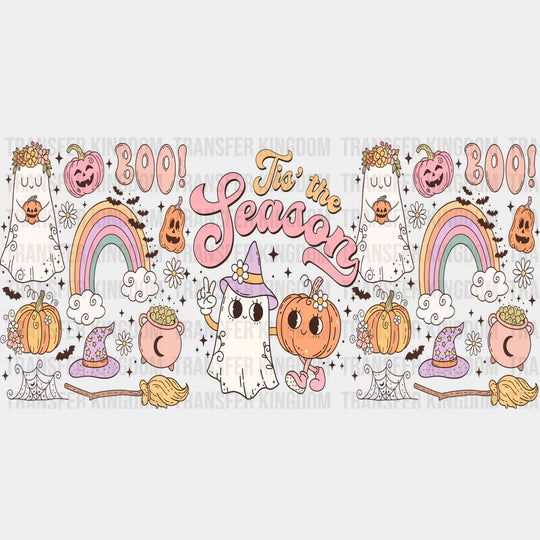 Tis’ The Season - Halloween Cup Wrap Uv Sticker Permanent Dtf Decal