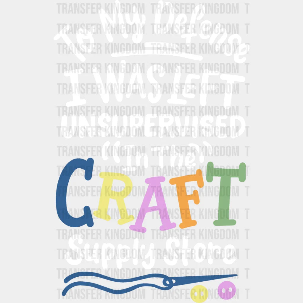 To My Defense - Crafting Dtf Heat Transfer Unisex S & M (10’’) / Light Color Design See Imaging