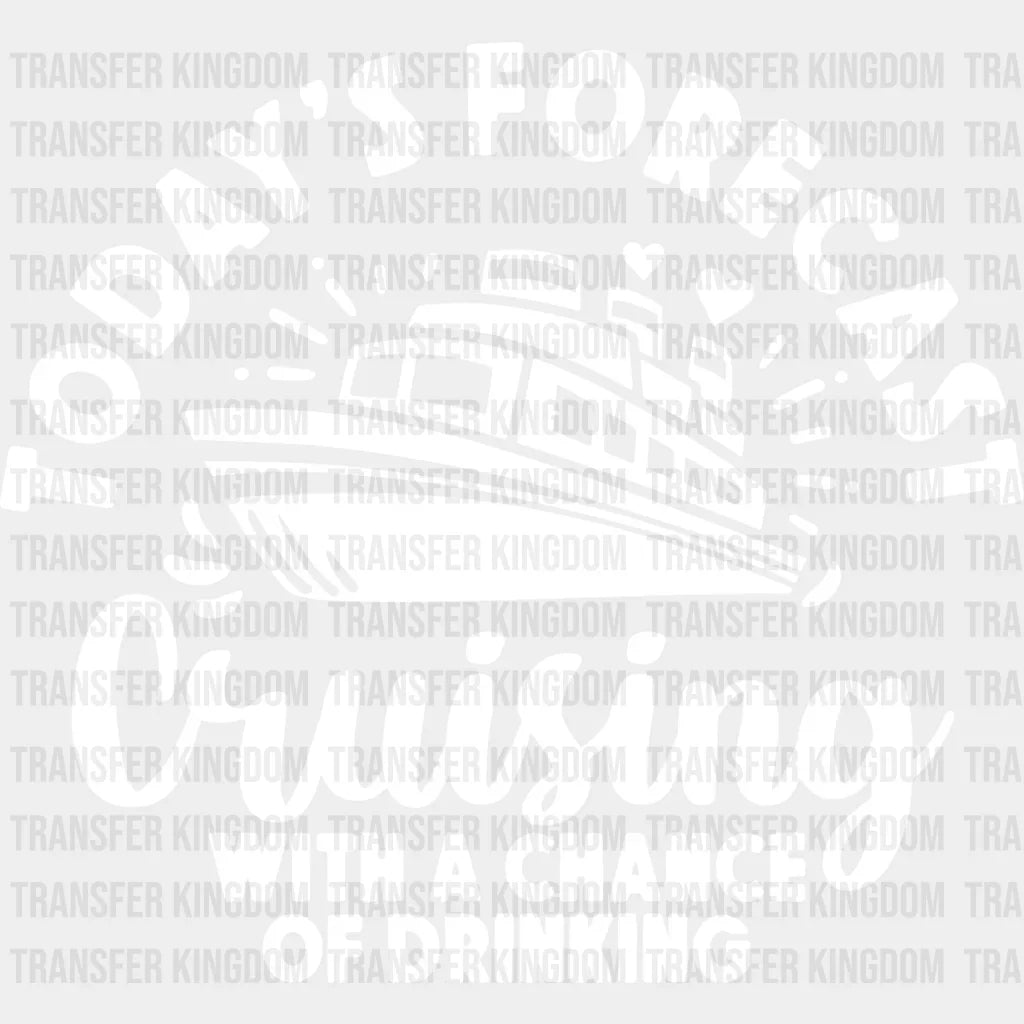 Today’s Forecast - Family Cruise Dtf Heat Transfer Unisex S & M (10’’) / Light Color Design
