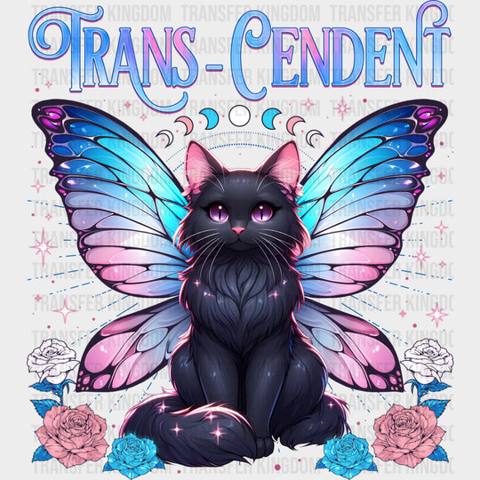 Transcendent - Transgender DTF Transfers transfer-kingdom Dark Color Design (See Imaging)