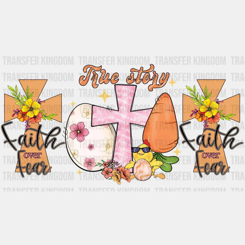 True Story Easter UV DTF Transfer Cup Wrap UV DTF Sticker - Transfer Kingdom