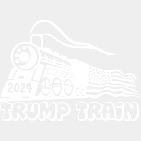 Trump Train Election Dtf Transfer Unisex - S & M (10’) / Light Color Design See Imaging