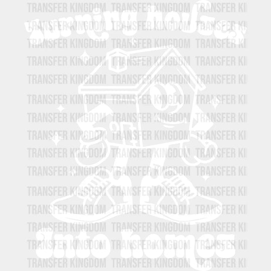 Turning Houses Into Homes - Realtor Iron On Dtf Transfer Unisex S & M (10’’) / Light Color
