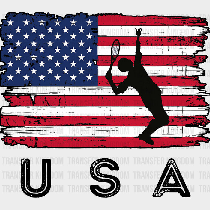 USA - Tennis DTF Transfers