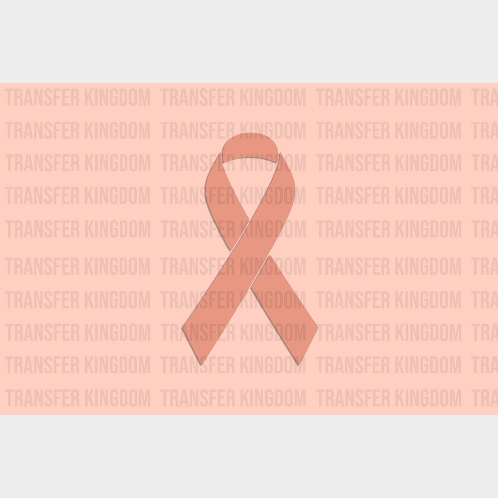 Uterine Endometrial Cancer Awareness Flag - Cancer Awareness DTF Transfers