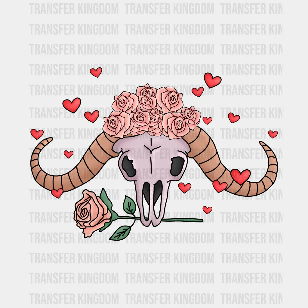 VALENTINE BULL - DTF heat transfer - transfer-kingdom