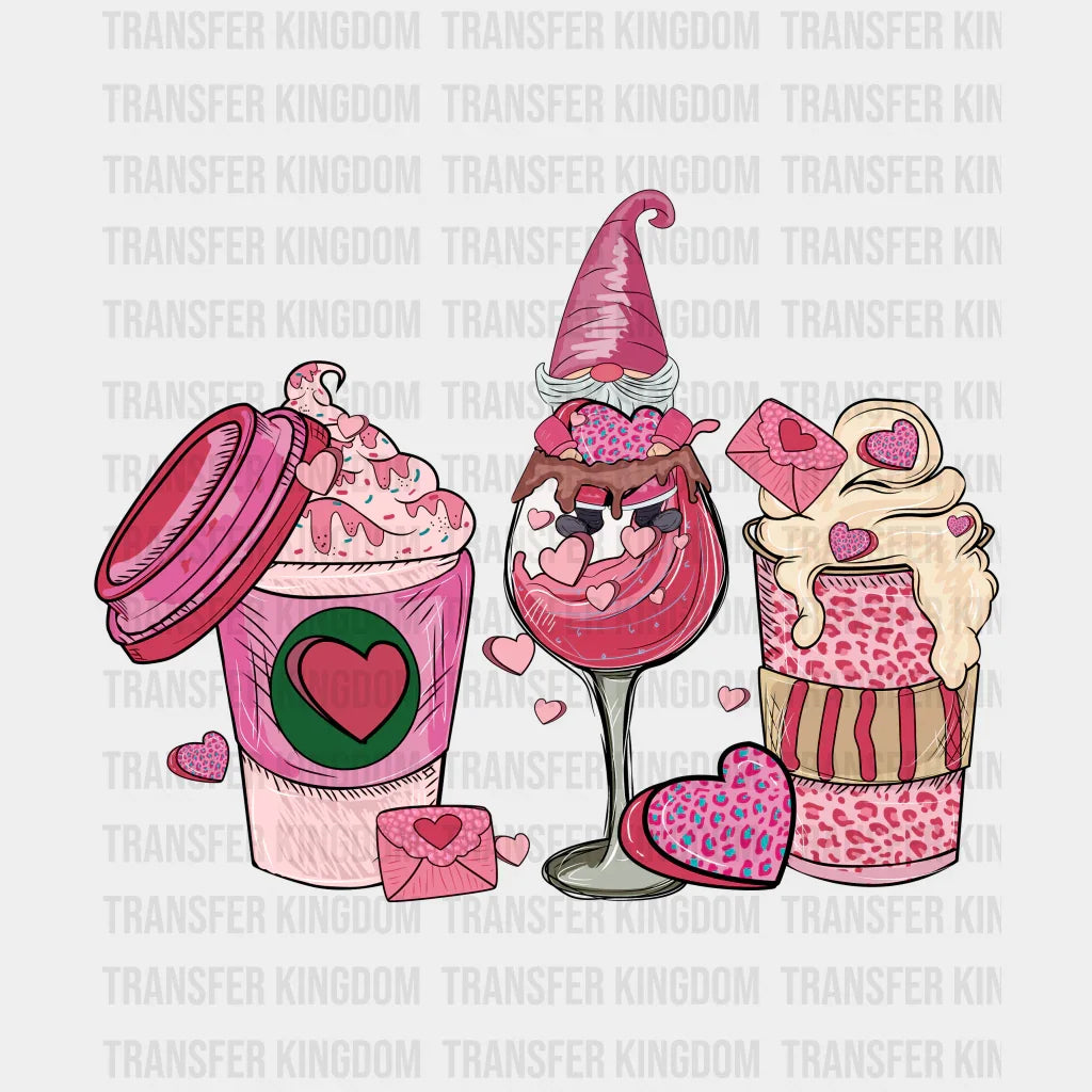 VALENTINE DRINKS - DTF heat transfer - transfer-kingdom