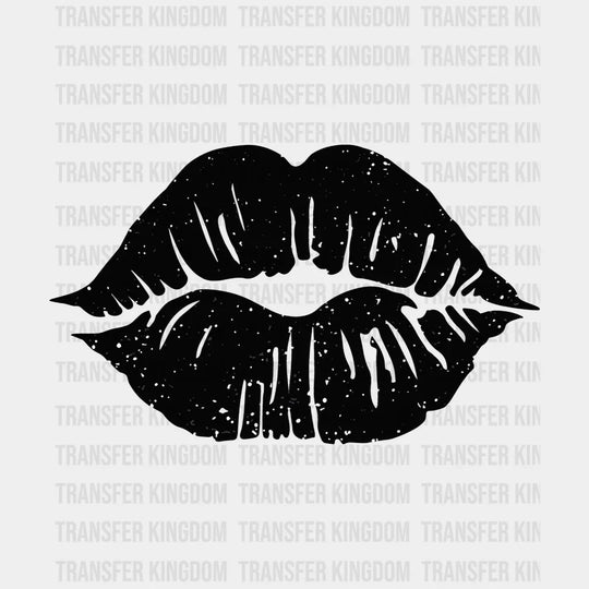 Valentine Kisses Valentines Day Design - Dtf Heat Transfer