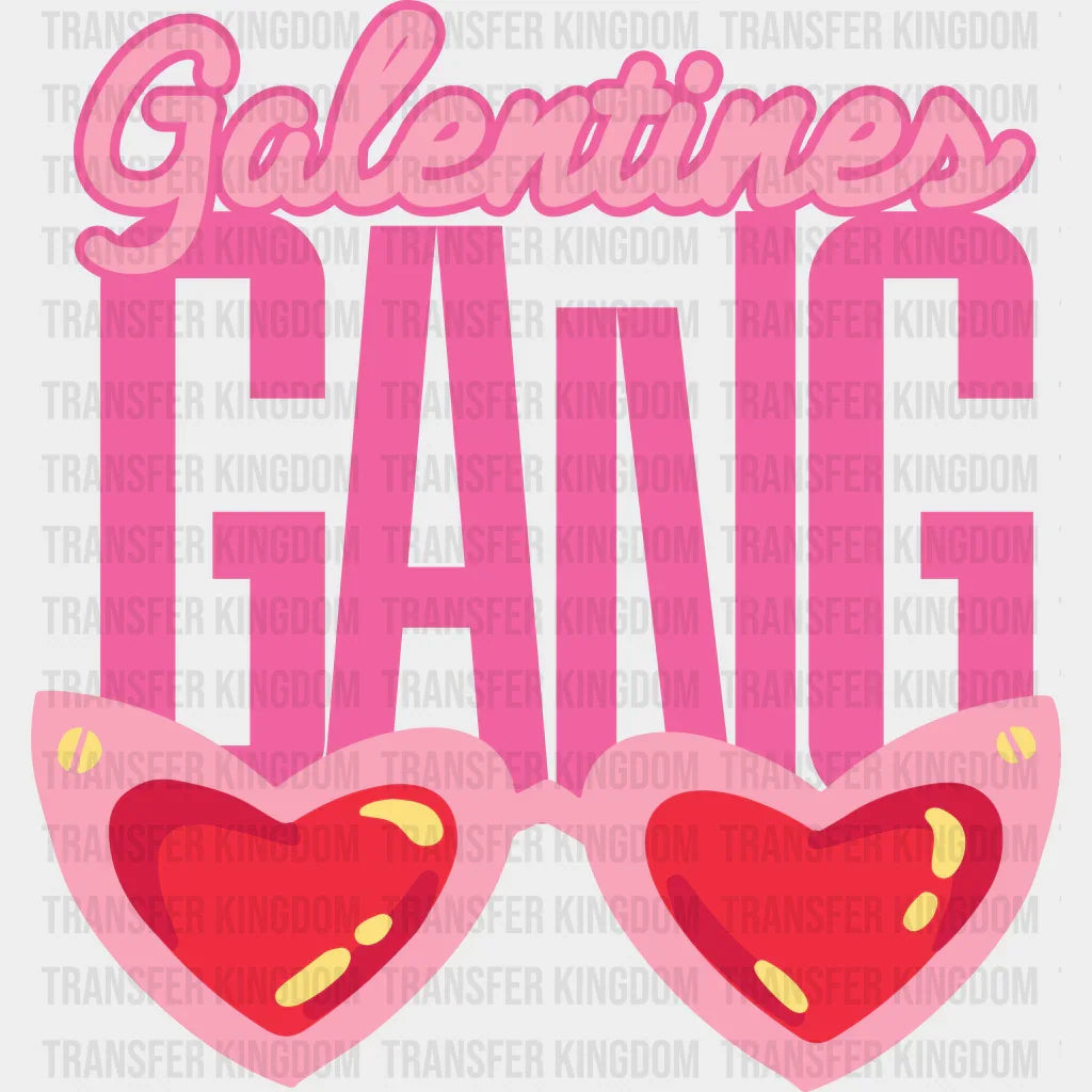 Valentines Gang Sunglasses - Day Dtf Heat Transfer